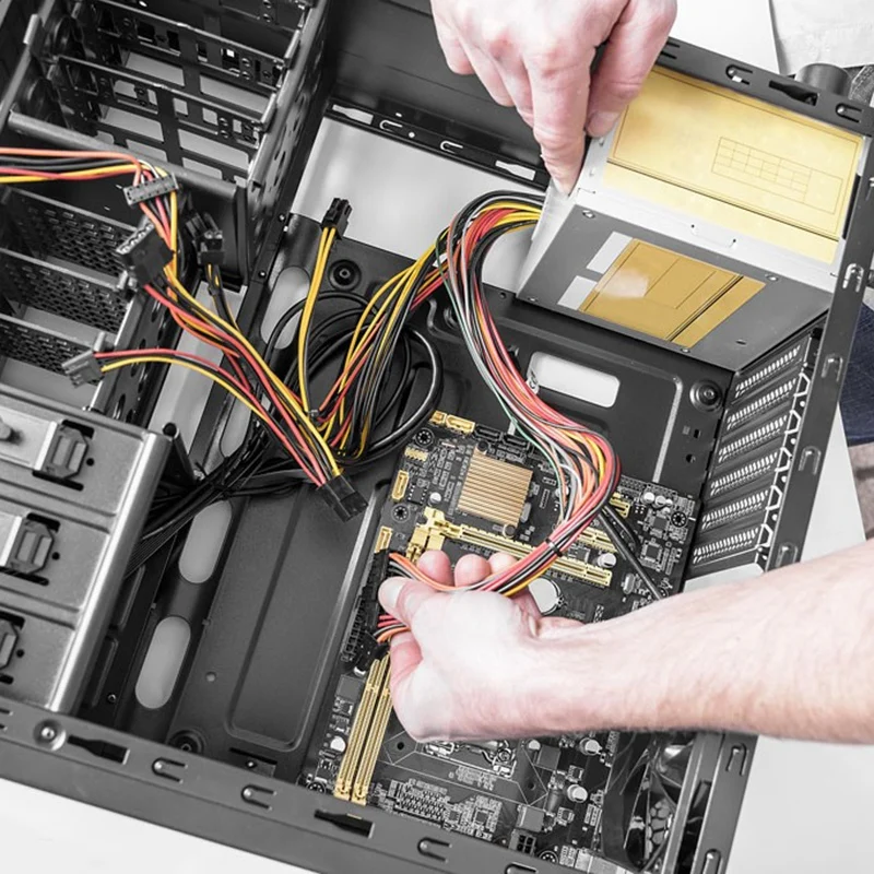 Компьютерная материнская плата HM55 I3 I5 LGA 1156 Настольная компьютерная игровая |