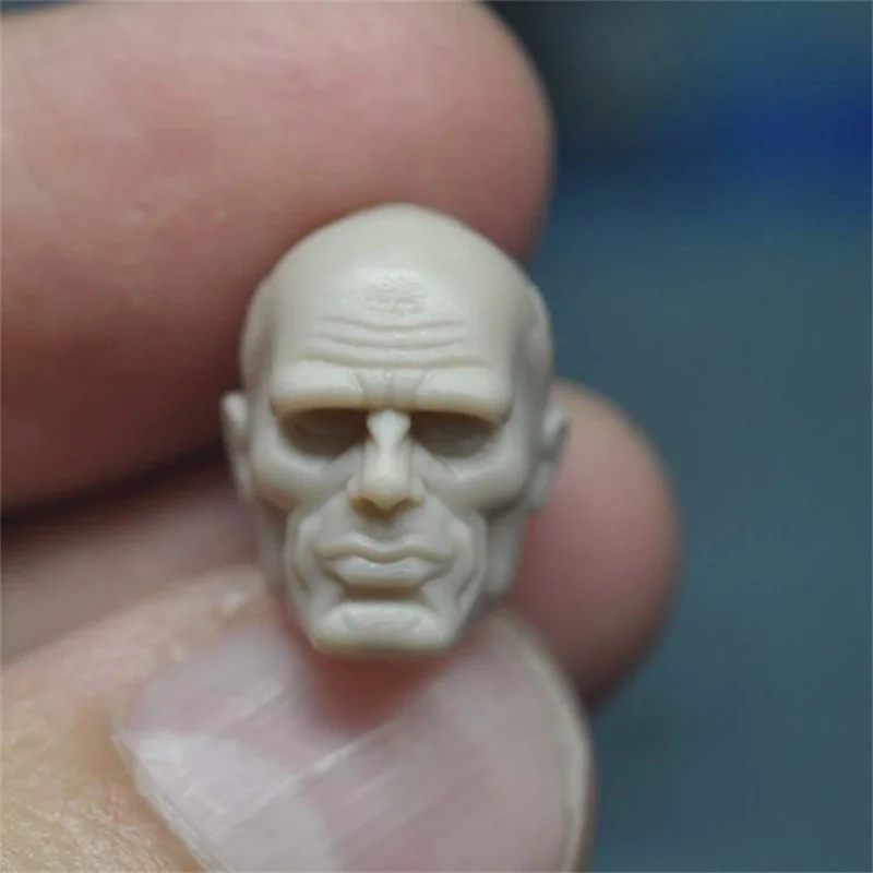 

In Stock For Sale 1/18th 3.75 Inch German Army Old General Men Male White Head Sculpture Of World War II For Sale