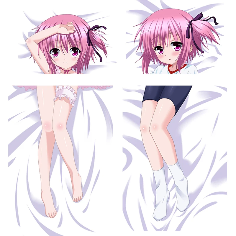 

MMF Rōkyū Bu Characters Minato Tomoka Misawa Maho Nagatsuka Saki Pillow Cover Hakamada Hinata Dakimakura Body Pillowcase