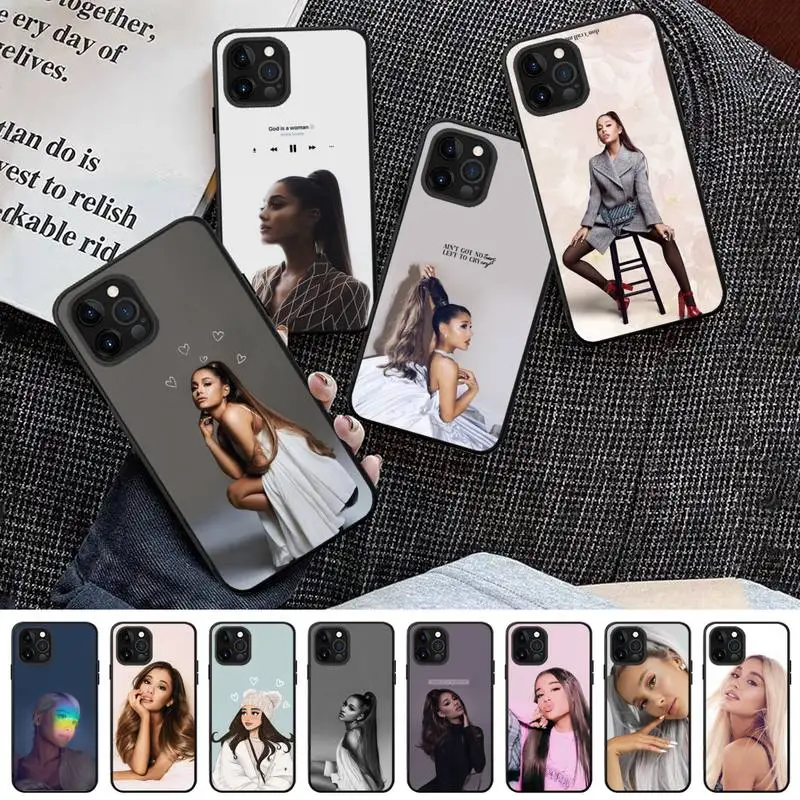 

Ariana G-Grandees Phone Case for iPhone 13 12 mini 11 pro Xs max Xr X 8 7 6 6s Plus 5s cover