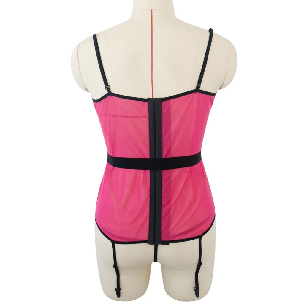 Сексуальное нижнее белье женский кружевной корсет большого размера эротическое