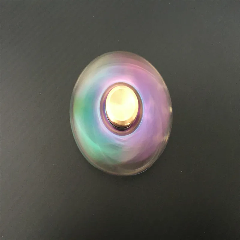 UFO гироскоп для пальцев декомпрессионные красочные игрушки из цинкового сплава