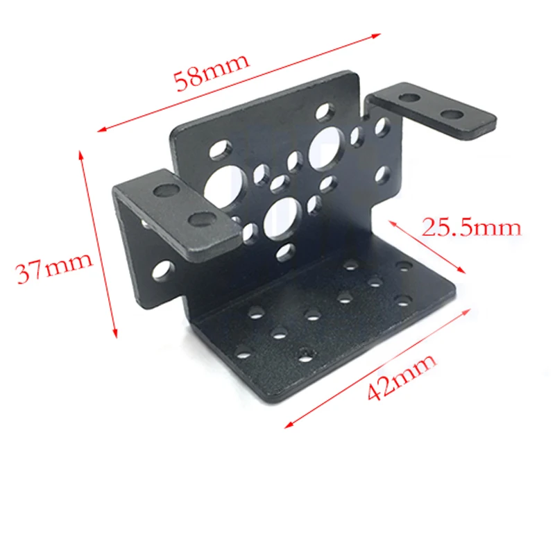 

5pcs Bracket Accessories Multifunctional Steering Gear Base Universal Bracket Mounting Frame for DIY Model Part MG995/996/S3003
