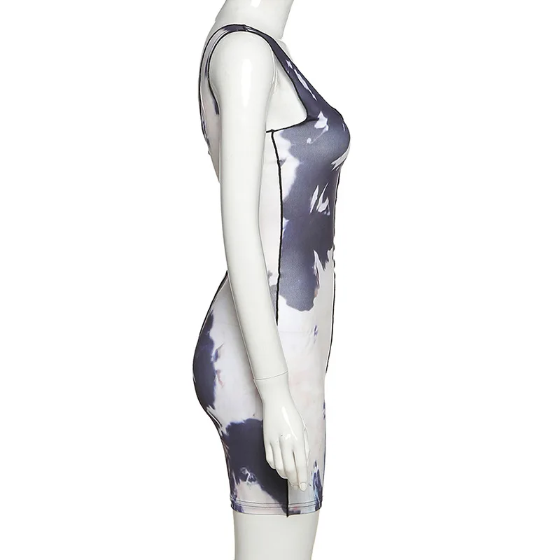 Tie Dye/спортивная одежда Спортивный костюм для фитнеса Топ на бретелях