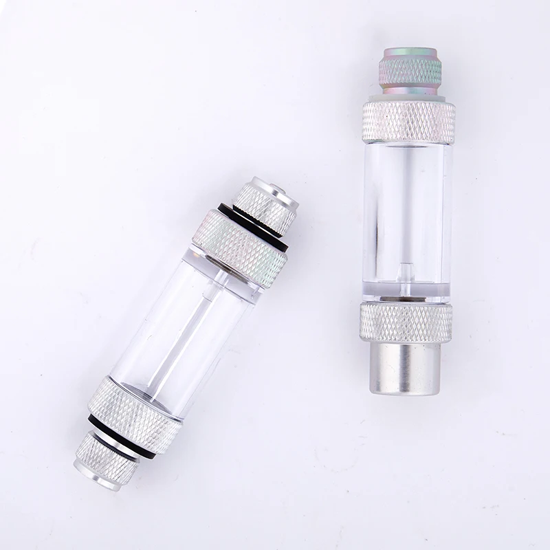 

Aquarium CO2 Regulator Bubble Counter Aluminum Alloy CO2 Measuring Device