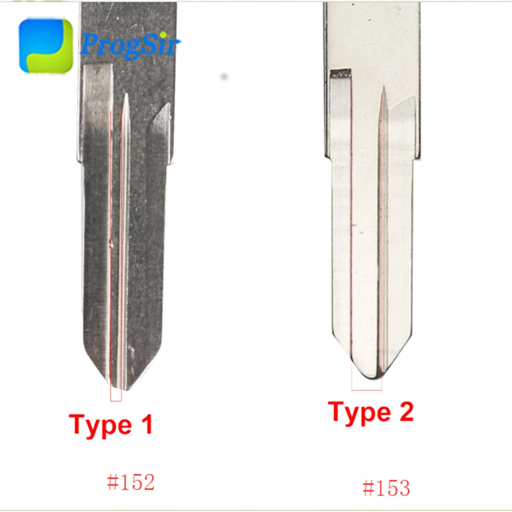 HU136 152# 153# Uncut Blank Blade for Renault Key 10pcs/kit | Автомобили и мотоциклы