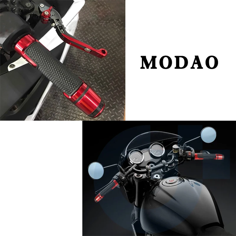 

For Honda CBR125R CBR 125R 2005 2006 2007 2008 2009 2010 2011 2012 2013 2014 Motorcycle cnc handlebar grip handle bar grips