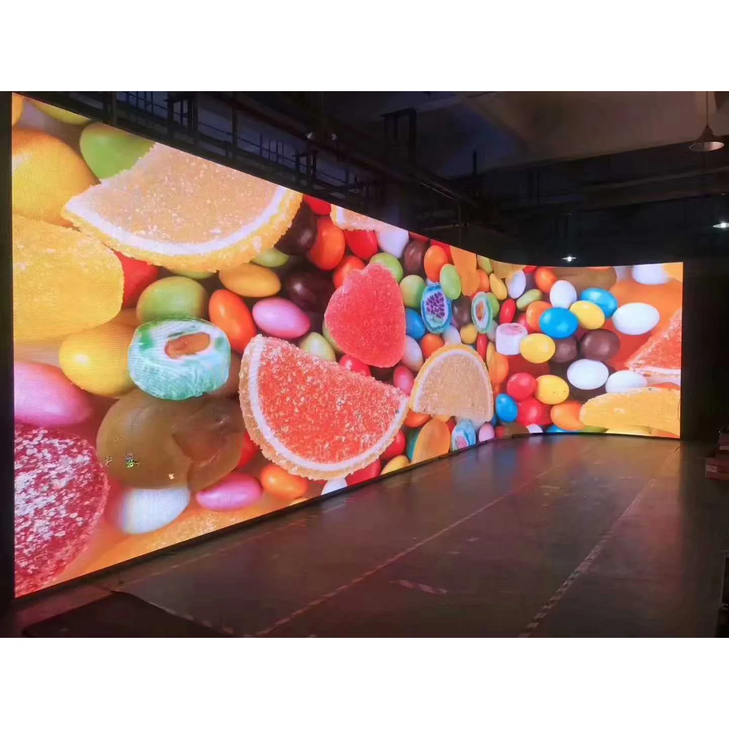 Hd видео led flex film panel p2 module конференц зал витрина магазина полноцветный