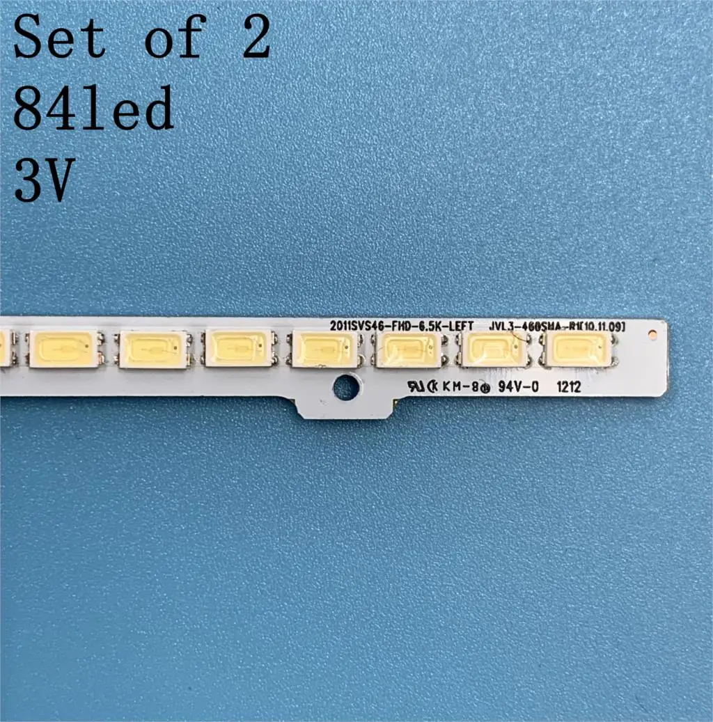 Светодиодная подсветка полосы 84 лампы для Samsung 46 &quotТВ UA46D6600 UN46D6900WFXZA UE46D6510 UE46D6530 BN64
