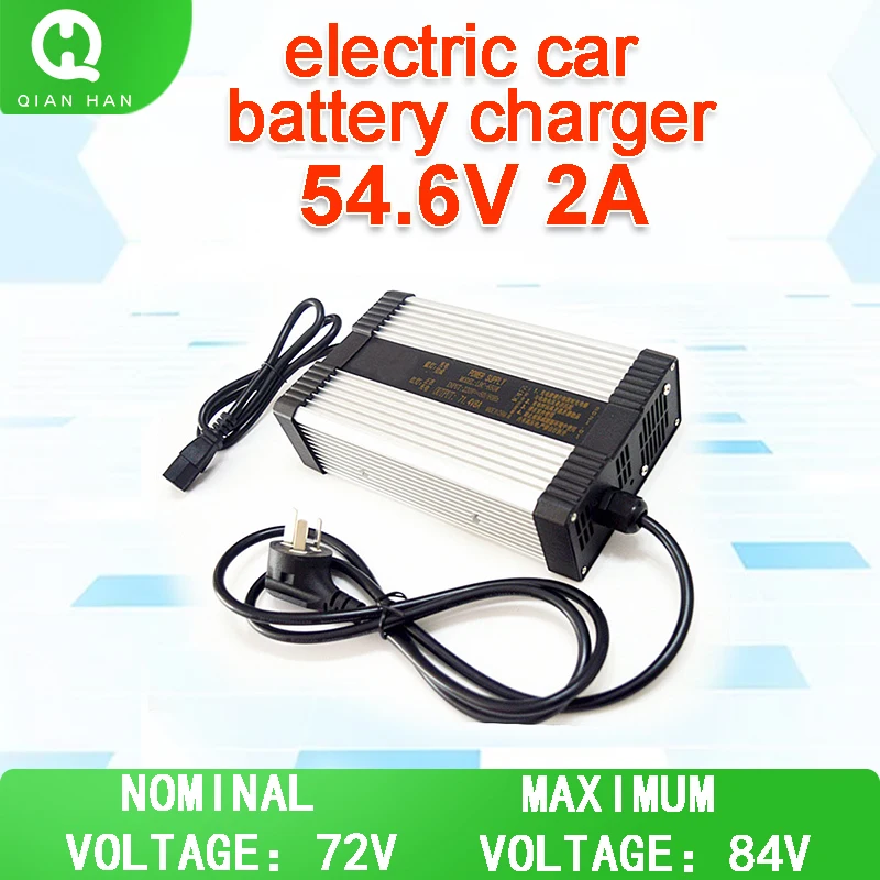 

Зарядное устройство для литиевых аккумуляторов, 72 в, 10 А, CE