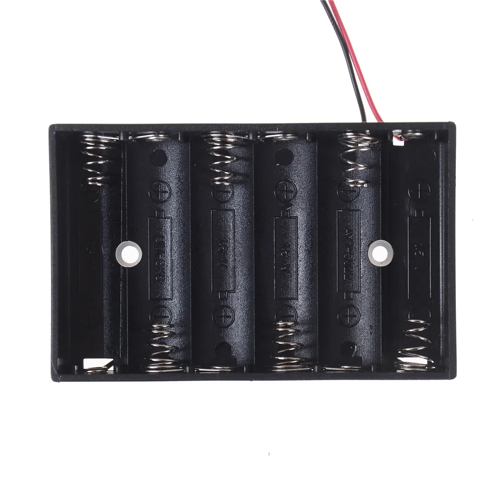 1 шт. пластиковый держатель батарейки AA 6X1 5 в Стандартный чехол 58 03*47 33*29 87