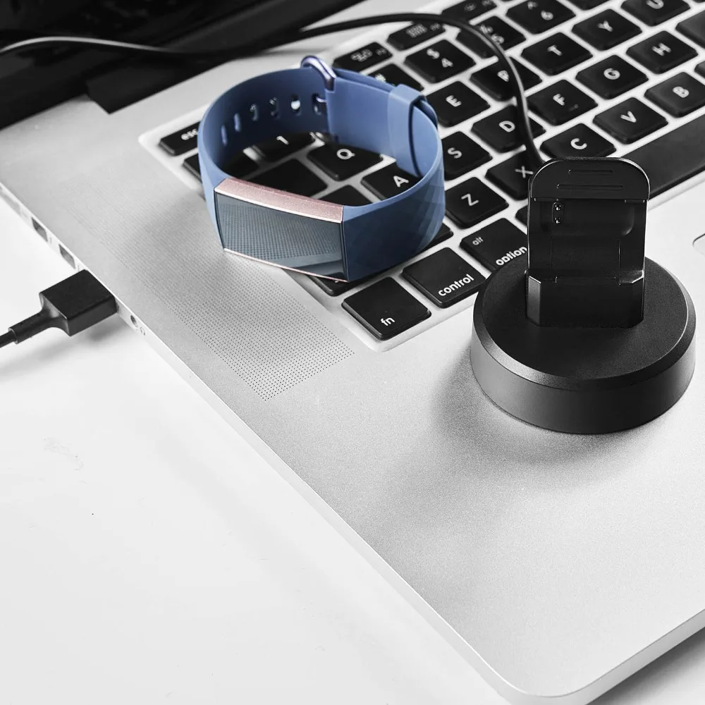 ONEVAN 55 см/1 м USB зарядный кабель для Fitbit charge 3 Смарт-часы зарядный зажим для Fitbit фитнес-трекер зарядное устройство База