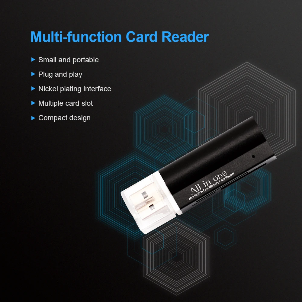 Micro USB устройство для чтения карт памяти 2 0 мини-устройство поддержка TF-карт