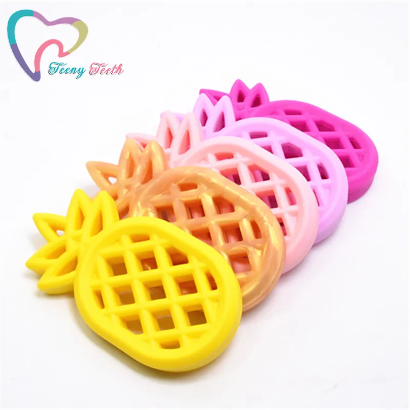 20 шт. Силиконовые Прорезыватели для зубов в виде ананаса | Украшения и аксессуары