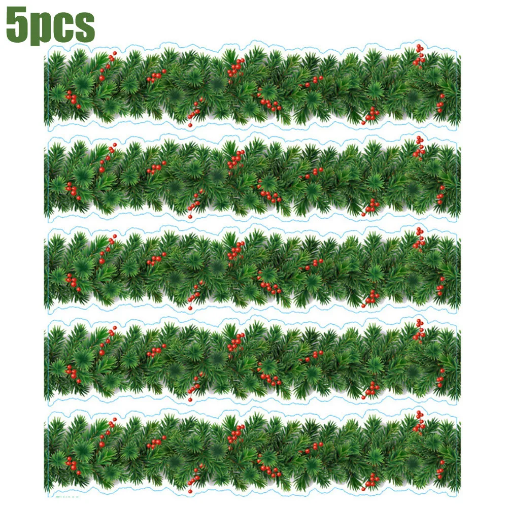 

Christmas Xmas Vine Flower Removable Stickers Art Decals Wall Home Shop Decor Xmas Navidad Natal New Year 2022