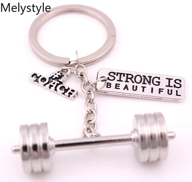 2019 1 шт. брелок для тренажерного зала чайник фитнеса и спорта Прекрасная подвеска