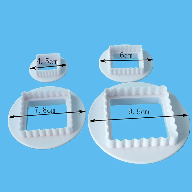 4 шт./компл. пластиковые формы для выпечки тортов|Инструменты печенья| |