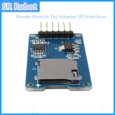 Адаптер для считывания фотографий интерфейсы SPI с чипом преобразователя уровня