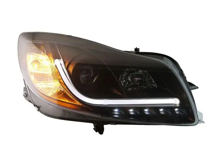 Наружные Drl дневные Neblineros Luces Para Авто Стайлинг светодиодные ходовые Автомобильные фары передние противотуманные фары 13 для Buick Regal