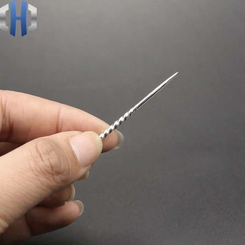 Портативная зубочистка S990 из стерлингового серебра алюминиевая креативный