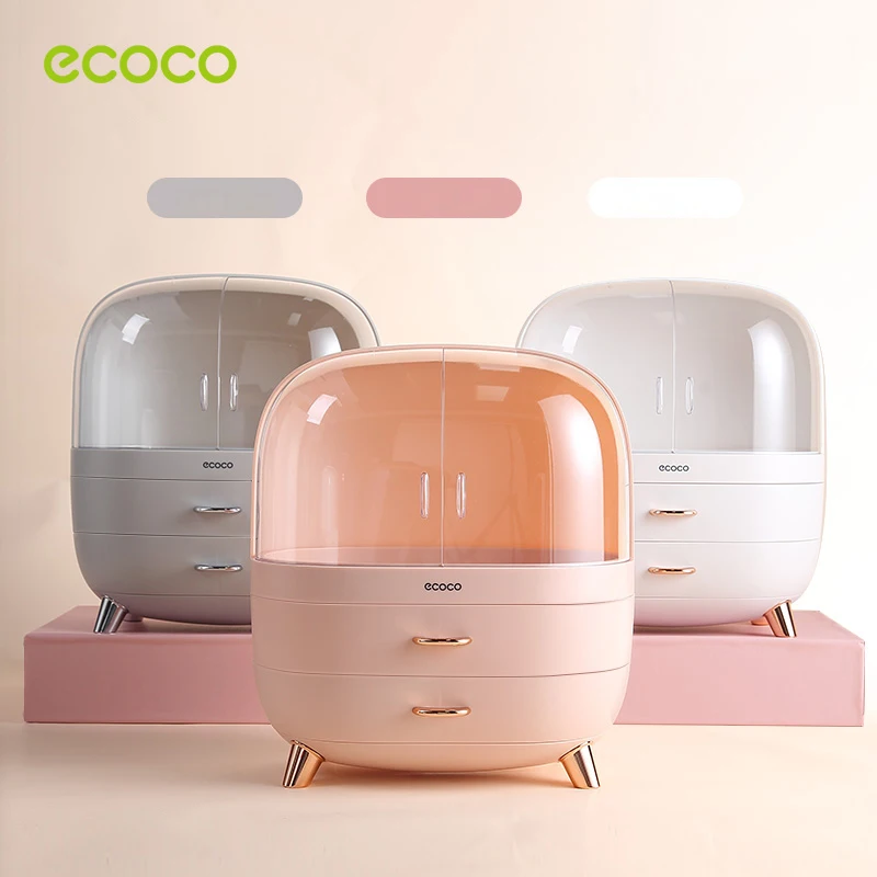 

Large Capacity Cosmetic Storage Box Makeup Drawer Organizer Jewelry Nail Polish Makeup Container Desktop Sundries Storage Box