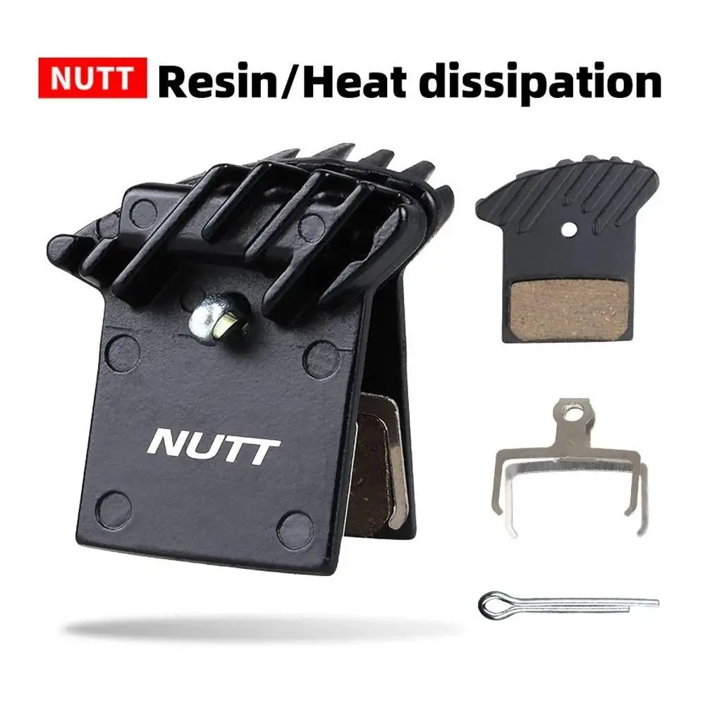 

1 Pair/2pcs Disc Brake Pad MTB Bicycle Hydraulic Caliper Heat Dissipation Semi Metal Resin With Cooling For Mountain Bike