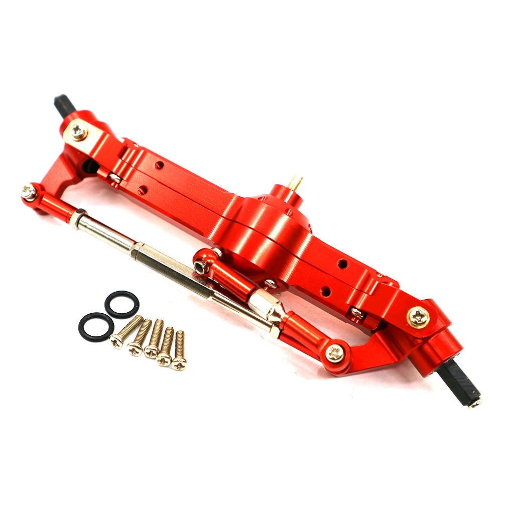 

Metal Full Front Axle For D90 MN-90 RC Cars Upgrade Parts Accs Kit Red