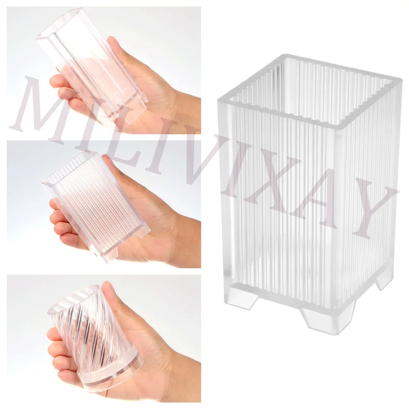 MILIVIXAY 3 шт. DIY пластиковые формы для свечей Beewax свеча Bougie прессформы ручной работы