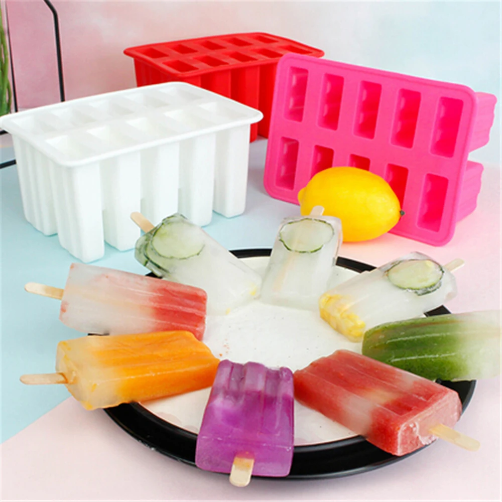 

Silicone Ice Cream Tubs Eco-Friendly Popsicle Mold Household Child For Kitchen Gadgets Dining Bar Accessories Supplies