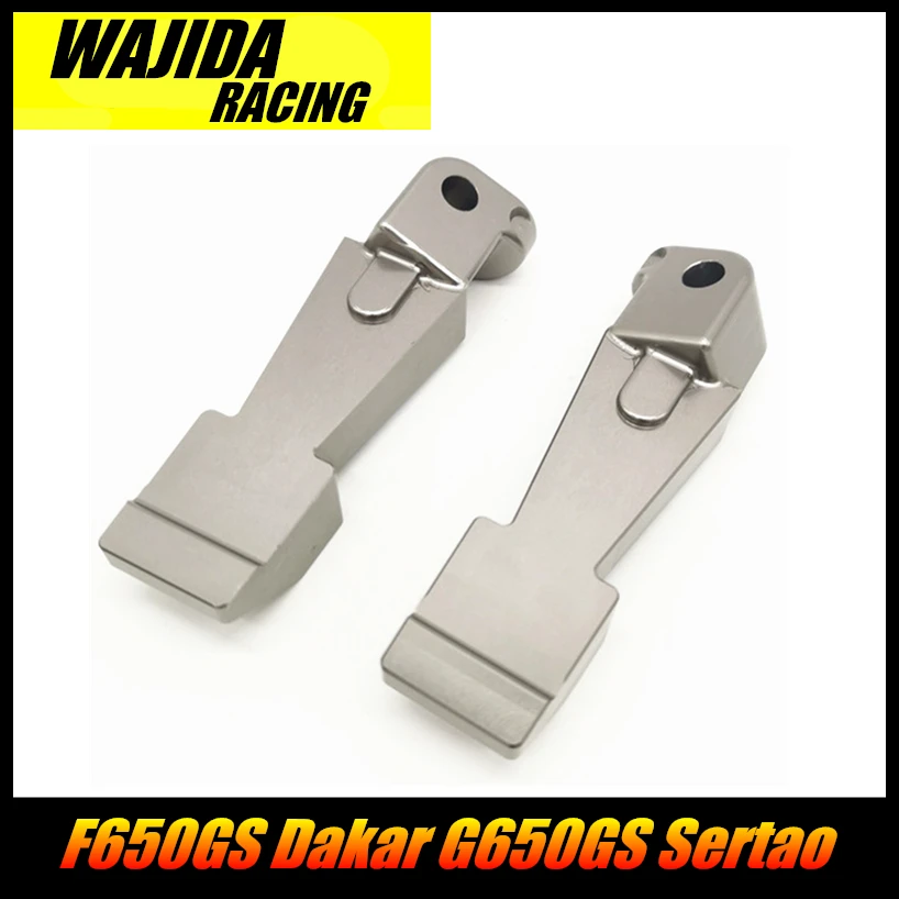 

FOR BMW F650GS Dakar G650GS Sertao Motorcycle Accessories Rear CNC Foot Pegs Rest Passenger Footpegs Pedals