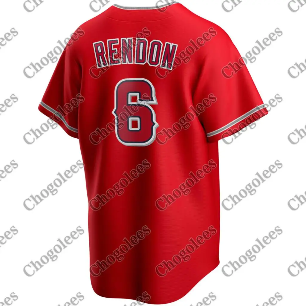 

Baseball Jersey Anthony Rendon Los Angeles Alternate 2020 Player Jersey - Red