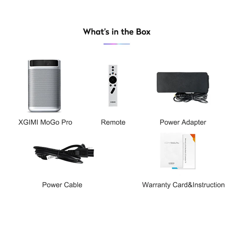 XGIMI MoGo Pro мини портативный проектор без экрана ТВ 1080P Android 9 0 Full HD DLP 10400 мАч батарея