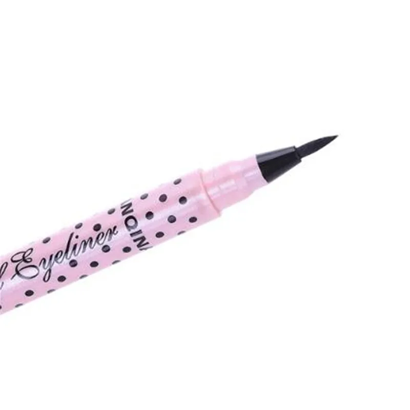

Ultimate 1 Pcs Black Long Lasting Eye Liner Pencil Waterproof Eyeliner Smudge-Proof Cosmetic Beauty Makeup Liquid Pink dots