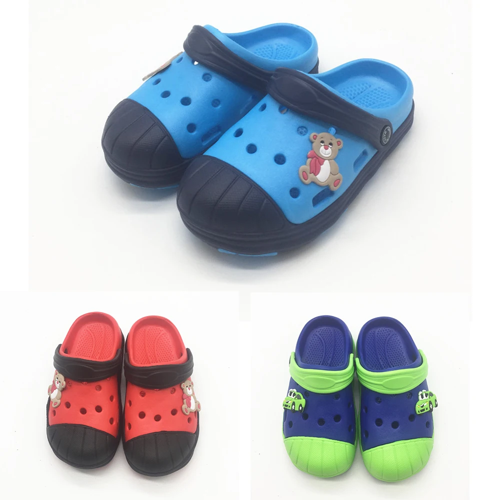

TODDLER BOYS SANDALS CLOGS CUTE MULES LIGHT MULES CARTOON CAR ANIMAL BEAR SLIPPER SHOES FOR BOY BABY 26 27 28 29 30
