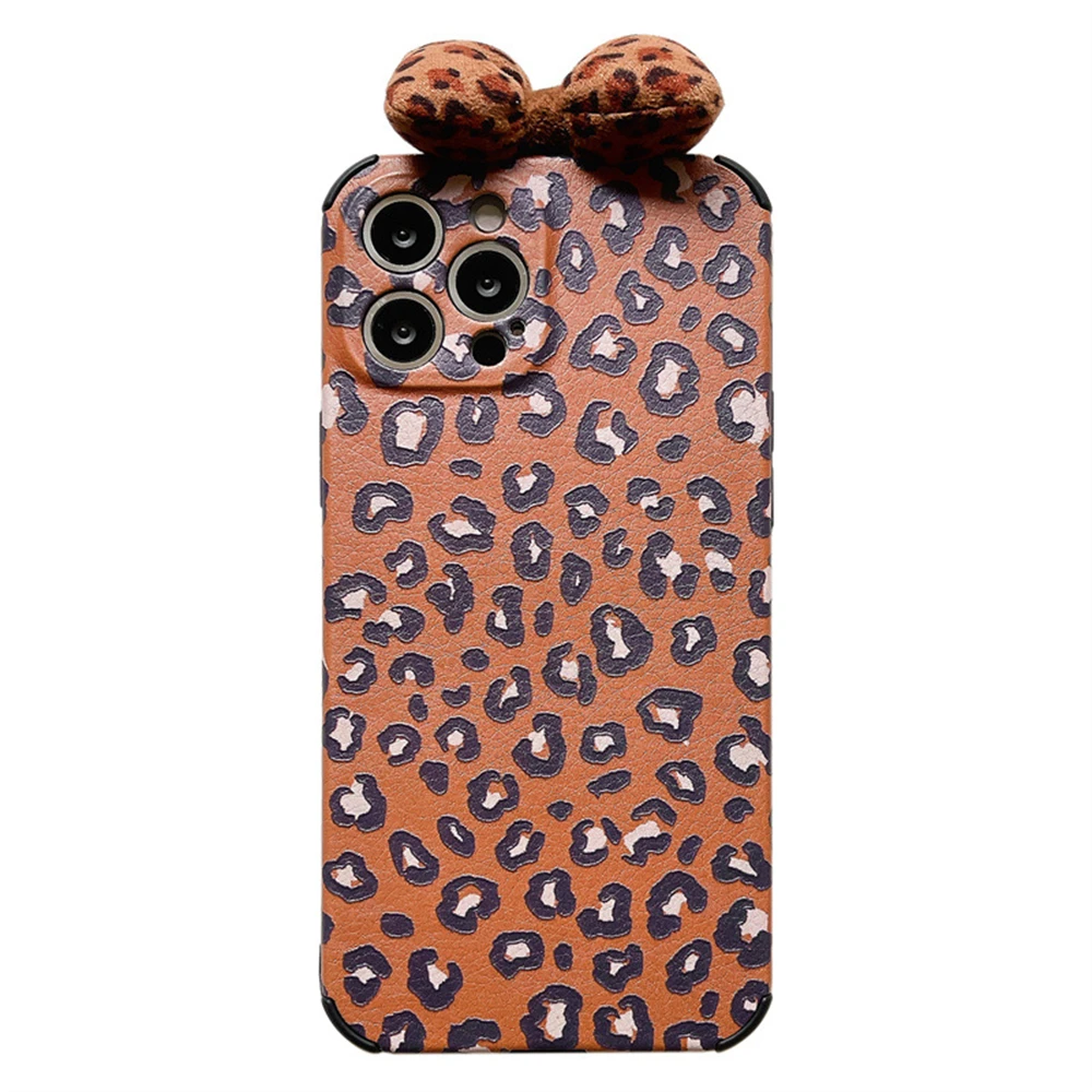 

Pattern Bow Personality Phone Case For Iphone13 Pro Promax Fashionable and Cute Womens Cover Shockproof Comfortable Feel Case