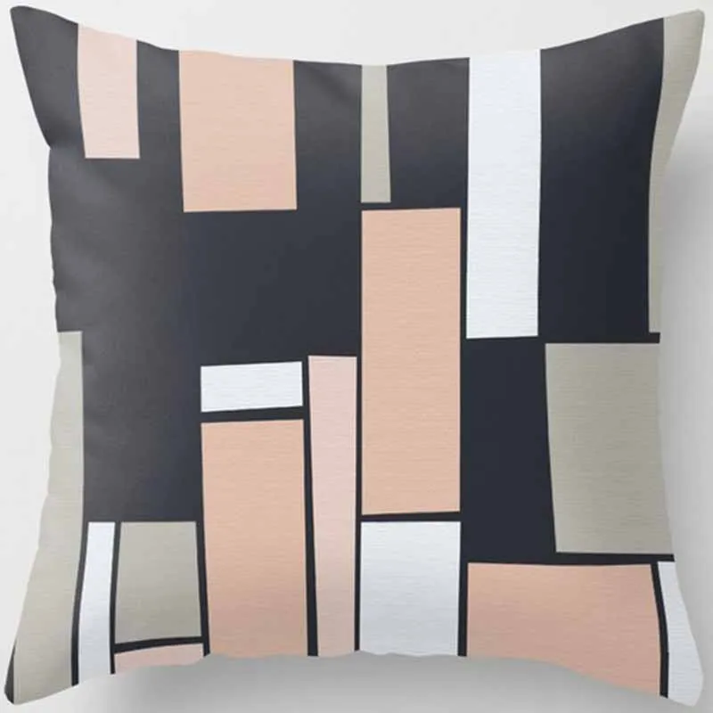 Лидер продаж подушка с геометрическим рисунком Чехол Мужские и женские часы