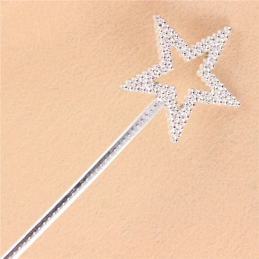 Блестящая волшебная палочка звезда Золушка принцесса рукоять девочки