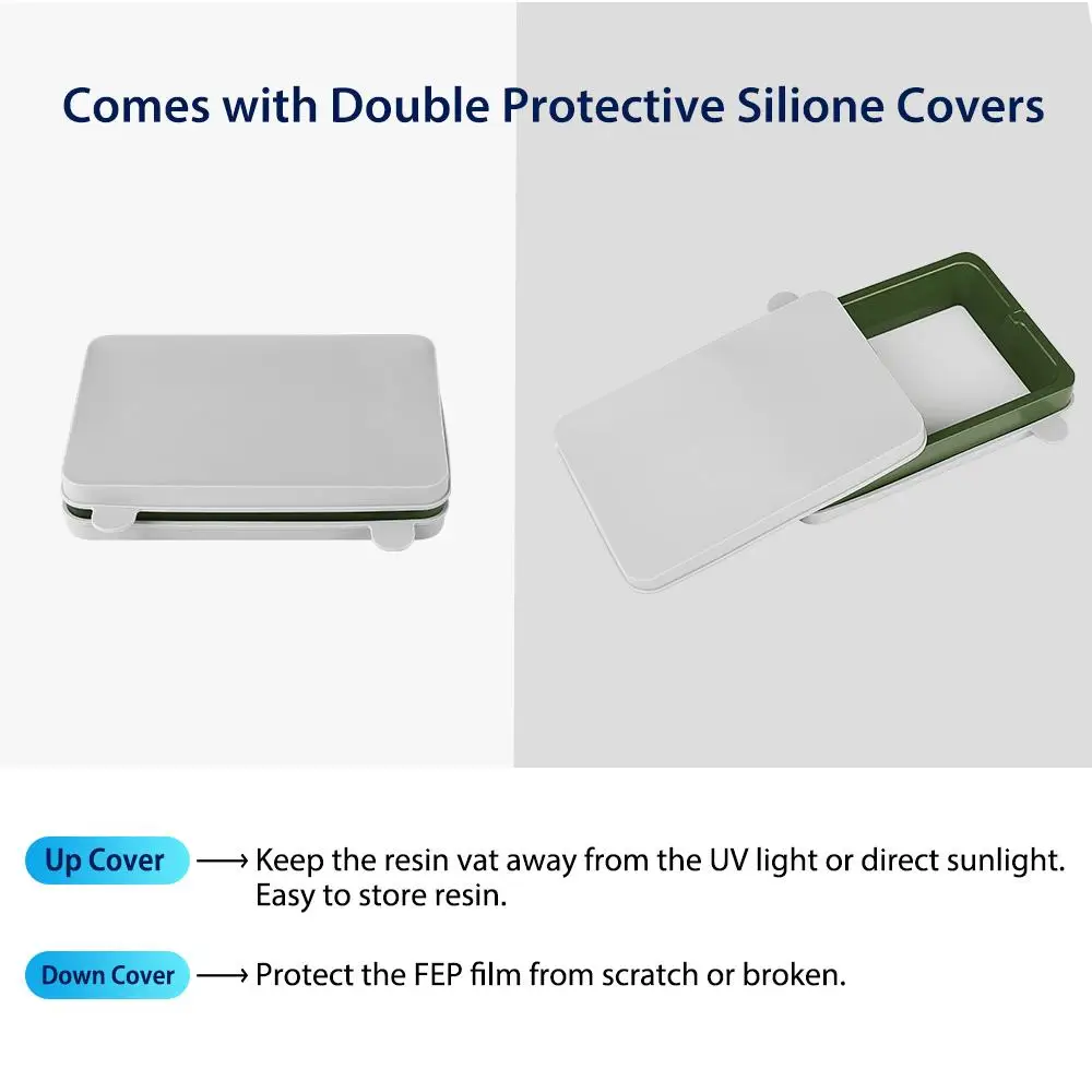 Резервуар Sovol из полимерной смолы с пленкой FEP и крышками ПТФЭ литой под давлением