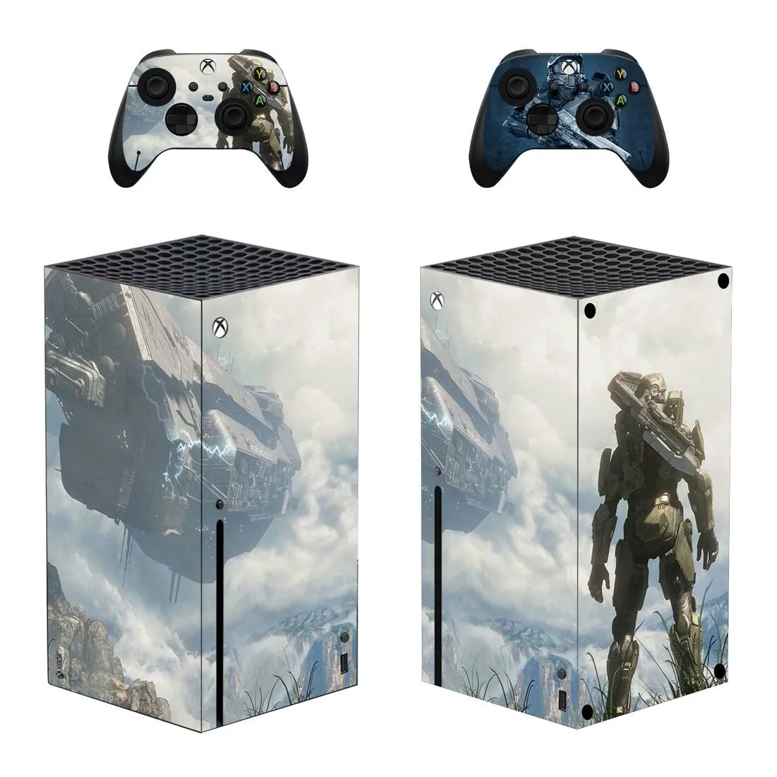 Destiny Game Skin Sticker Decal Cover for Xbox Series X Console and 2 Controllers Vinyl | Электроника