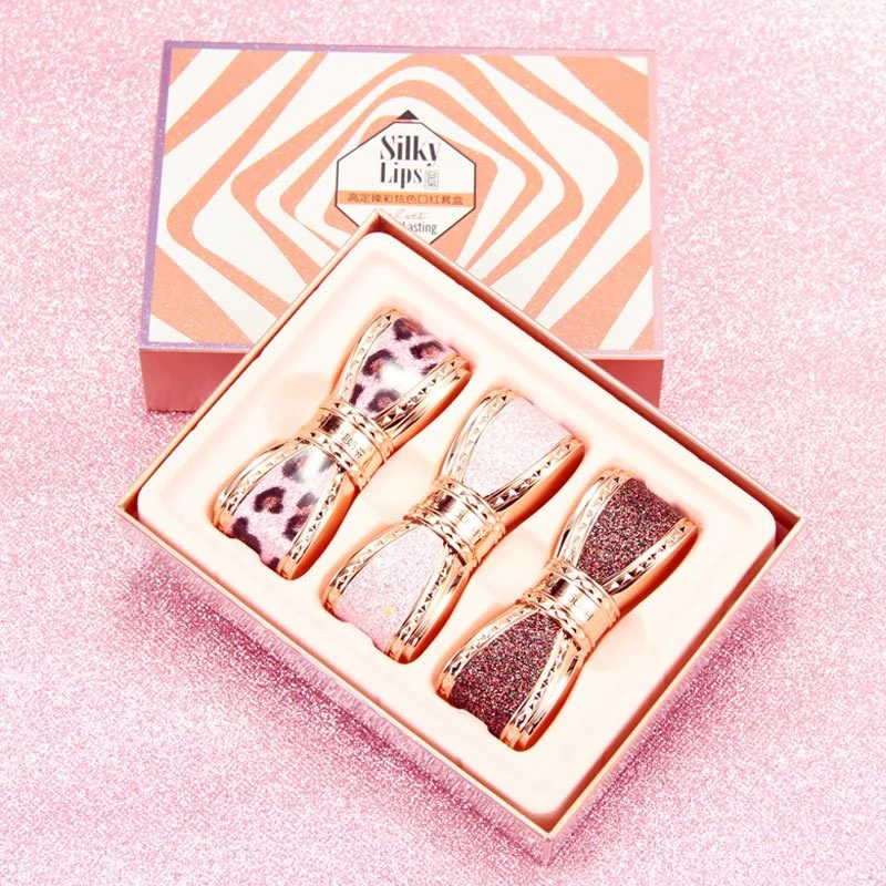 Hengfang Очаровательная цветная туманная губная помада в коробке матовая легко