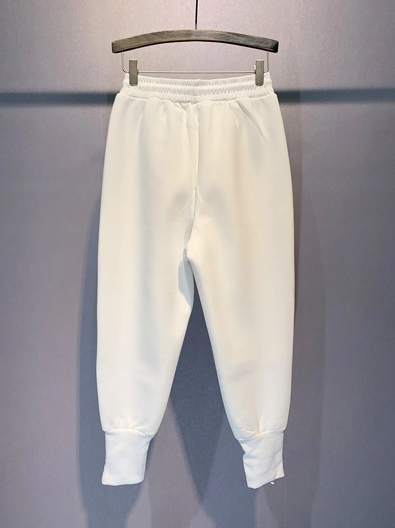 

Zip Up Alternative Designer Sweatpants for Woman 2020 Autumn Winter Casual Sport Pants Trousers Korean Style Harajuku