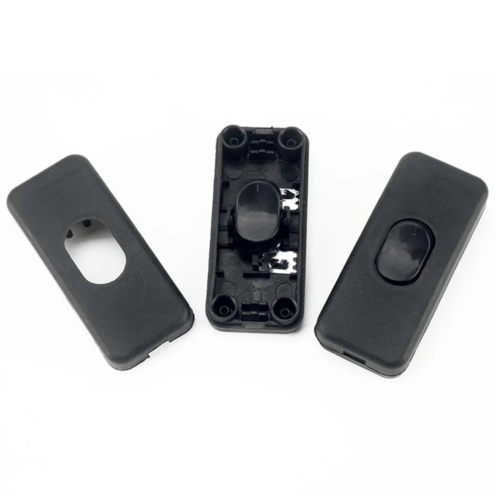 

1 Pc Light Switch 110 -250V Inline ON/OFF Table Desk Lamp Cord Cable Toggle Rocker Switches Control For LED Lighting