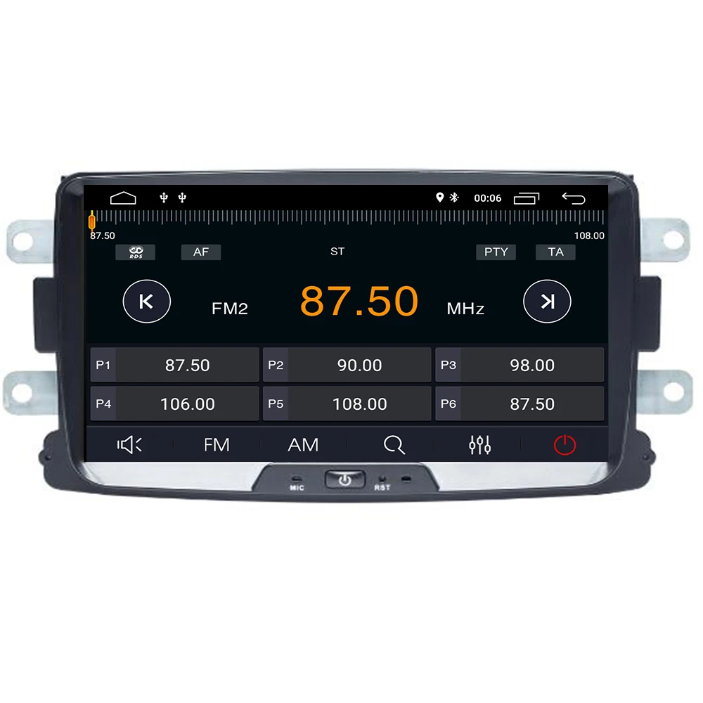 IPS DSP 2din Android10 автомобильный мультимедийный плеер головное устройство для