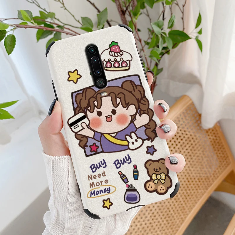

Rich Girl Phone Case For Xiaomi Redmi K30 K30Pro Pro Liquid Silicone Cover