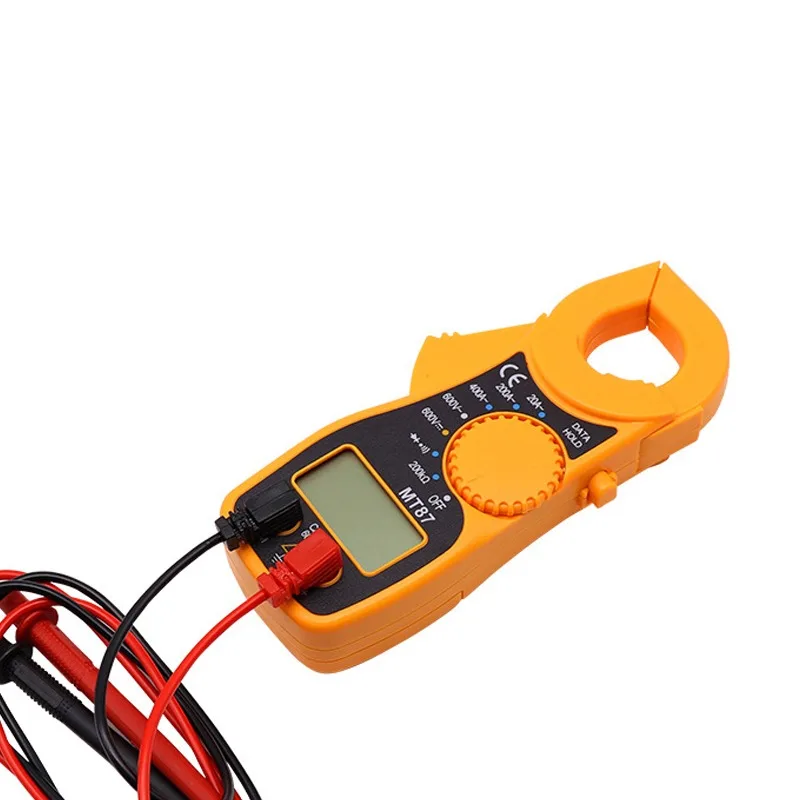 Бесконтактный цифровой мультиметр зажим измеритель мощности амперметр тестер