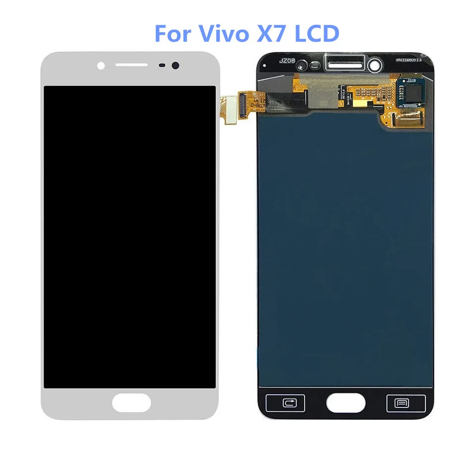 5 2-дюймовый дисплей для VIVO X7 LCD сенсорный экран дигитайзер стеклянная панель