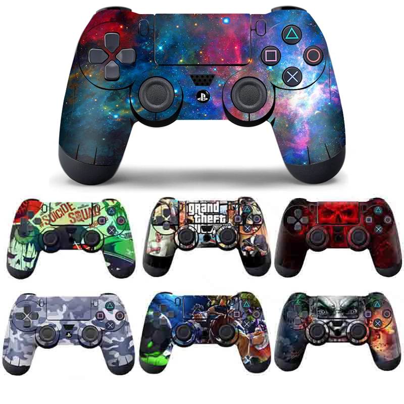 

Vinyl Skins for Playstation4 Gamepad Cover for PS4 Controller Sticker Decal Stickers For PS4 Control For PS4 Slim Skin Sticker