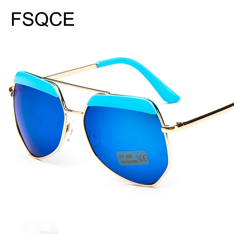 Классные детские солнцезащитные очки с оправой из сплава бровей Забавные милые