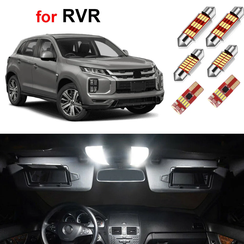 10 шт. с can-bus светодиодная лампа для освещения салона автомобиля Комплект Mitsubishi RVR