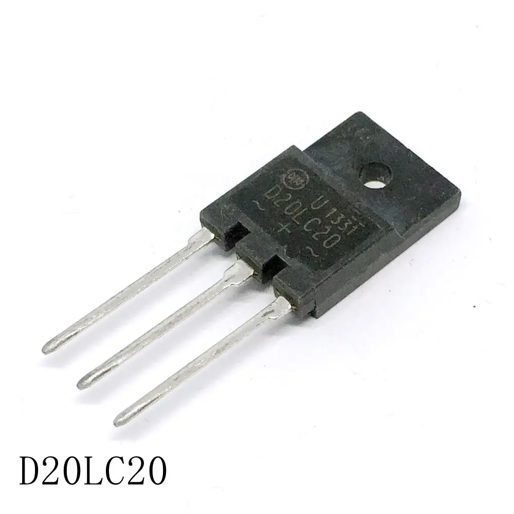 

Быстровосстанавливающиеся выпрямители D20LC20 TO-3P 20A/200V 10 шт./лот Новинка